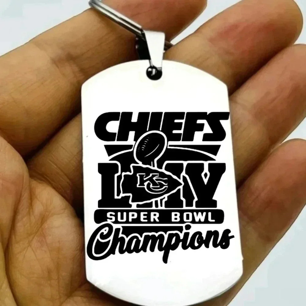 Kansas city chiefs super bowl championship Keychain